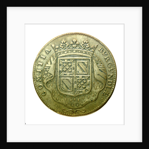 Commemorative counter of the Province of Burgundy; obverse by unknown