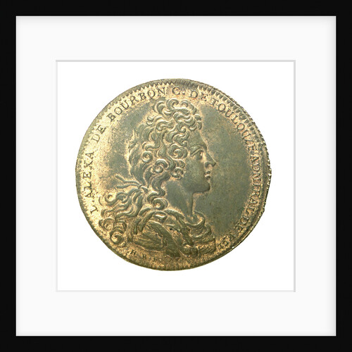 Counter commemorating the plunder of St Christopher and Nevis; obverse by H. Roussel