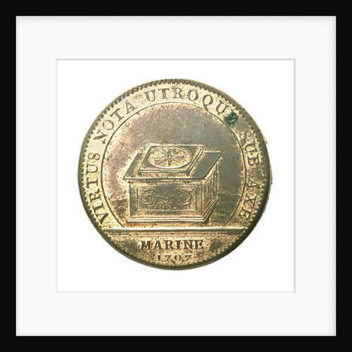 Counter commemorating the plunder of St Christopher and Nevis; reverse by H. Roussel