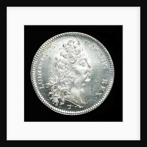 Counter commemorating the safe return of the French West Indian Fleet, 1708; obverse by T. Bernard