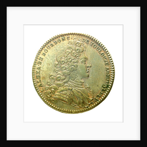 Counter commemorating the French Convoy's safe return, 1708; obverse by unknown