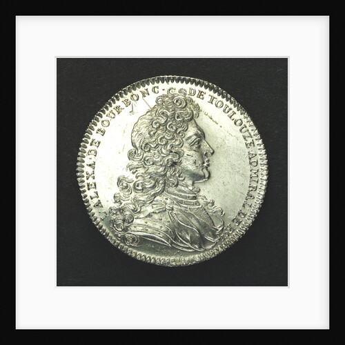 Counter commemorating  Admiral Louis Alexandre de Bourbon, Comte de Toulouse (1678-1737); obverse by unknown