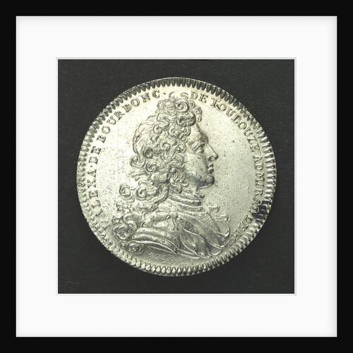 Counter commemorating service against Spain; obverse by unknown