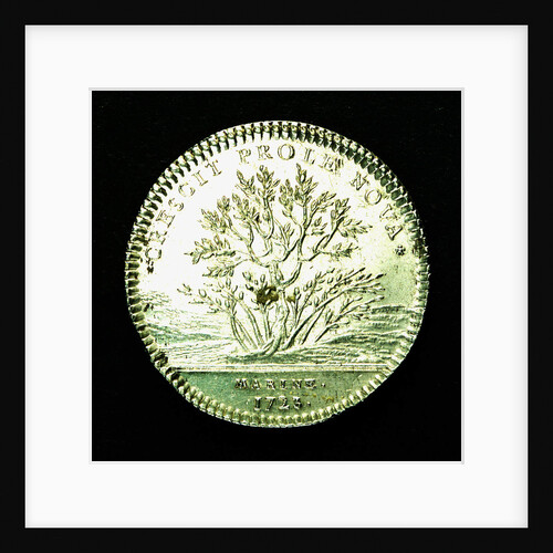 Counter commemorating the opening up of the new colonies; reverse by unknown