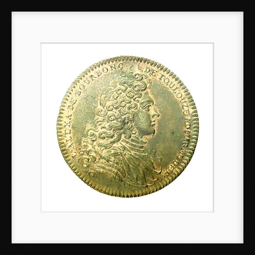 Counter commemorating peace with England; obverse by J. Bernard