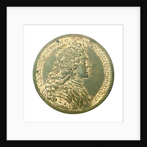 Counter commemorating Cardinal Fleury's neglect of the navy; obverse by H. Roussel