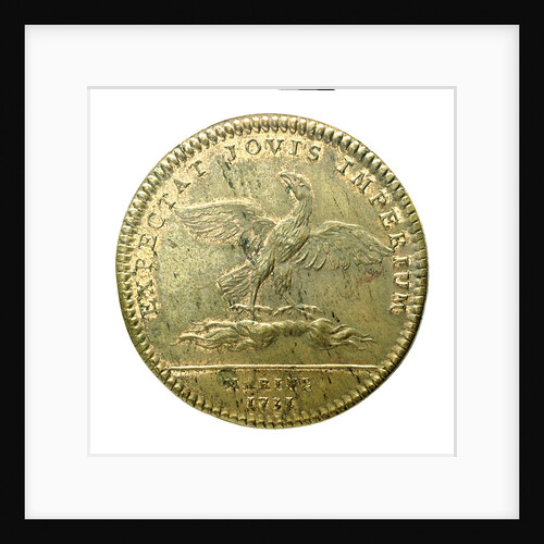 Counter commemorating Admiral Comte de Toulouse and the hope of employment for the Navy; reverse by H. Roussel