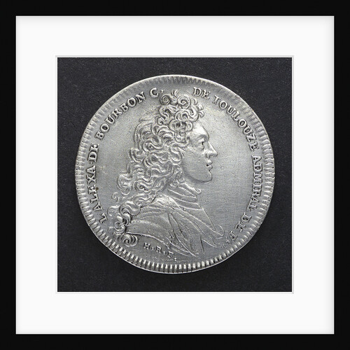 Counter commemorating the cruise to Newfoundland, 1733; obverse by H. Roussel