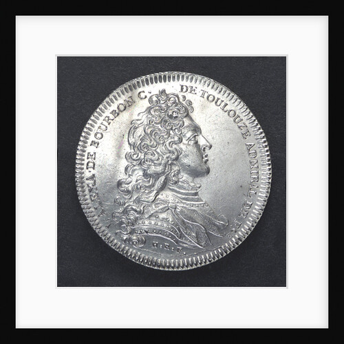 Counter commemorating the dispatch of a squadron to Danzig, 1735; obverse by unknown