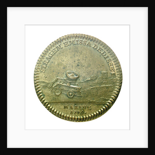 Counter commemorating M. de Radonay's new mortar; reverse by unknown