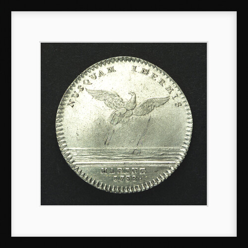 Counter commemorating the cruise of Admiral d'Antin to Morocco, 1738; reverse by unknown