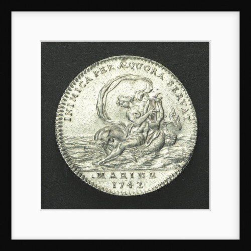 Counter commemorating the progress of war; reverse by F. Marteau