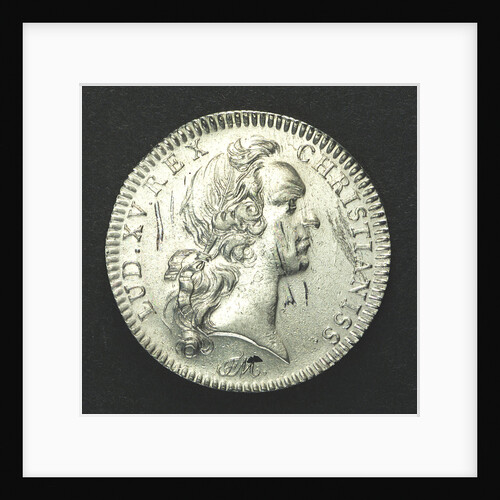 Counter commemorating the naval readiness for Battle; obverse by F. M.