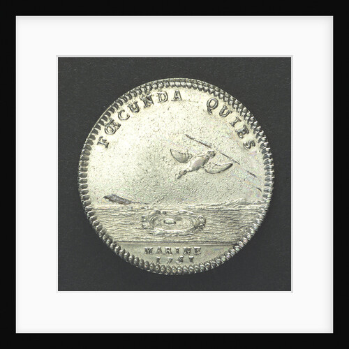 Counter commemorating the increased strength of the navy; reverse by unknown