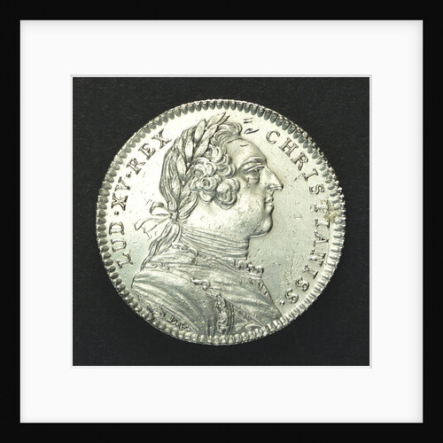 Counter commemorating the increased strength of the navy; obverse by J. Duvivier