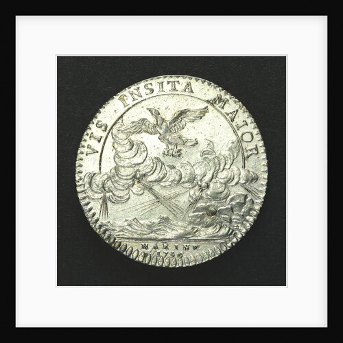 Counter commemorating the outbreak of the Thirty Years War; reverse by C.N. Roettier