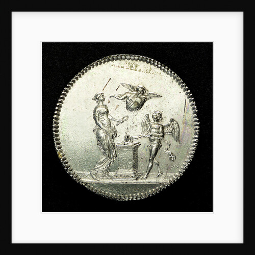 Counter commemorating the marriage of the Comte de Provence; obverse by unknown
