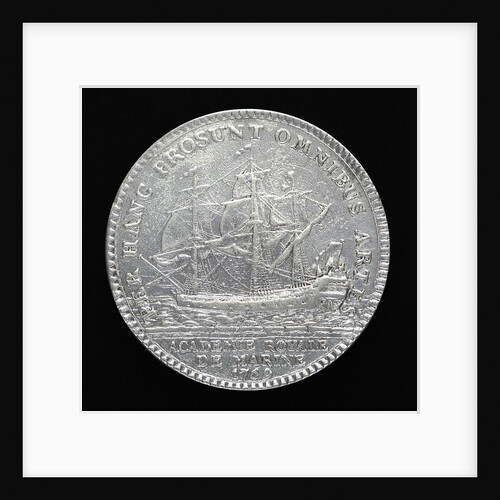 Counter commemorating the Marine Academy; reverse by Pierre Joseph Lorthior