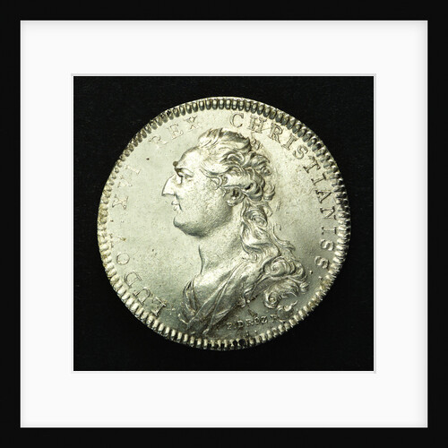 Counter commemorating the Marine Academy; obverse by J.P. Droz