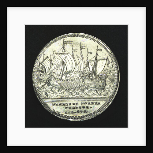 Counter commemorating the First Punic War; obverse by Jean Dassier