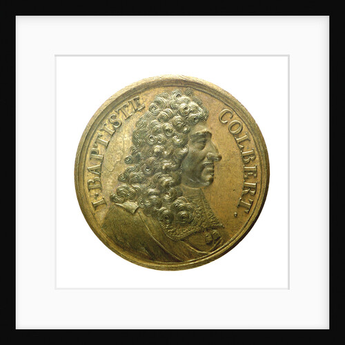 Counter commemorating Minister Colbert; obverse by J. Dassier