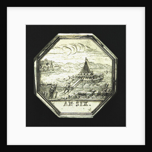 Counter commemorating the Bargemen of the Upper Seine; reverse by unknown