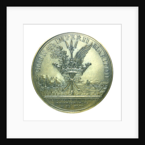 Medal commemorating the Battle of Cartagena, 1643; reverse by V.B.