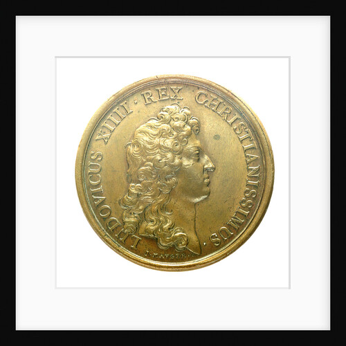 The presentation medal to Admiral Michel Adrianzoon de Ruyter (1607-1676); obverse by J. Mauger