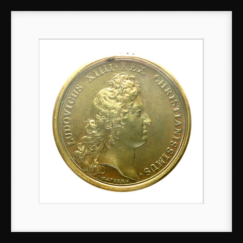 Medal commemorating the capture of St Christopher, 1666; obverse by J. Mauger