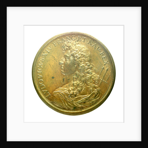 Medal commemorating the strengthened navy; obverse by J. Mauger