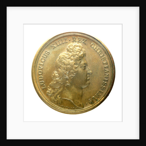 Medal commemorating the prepared naval forces; obverse by J. Mauger