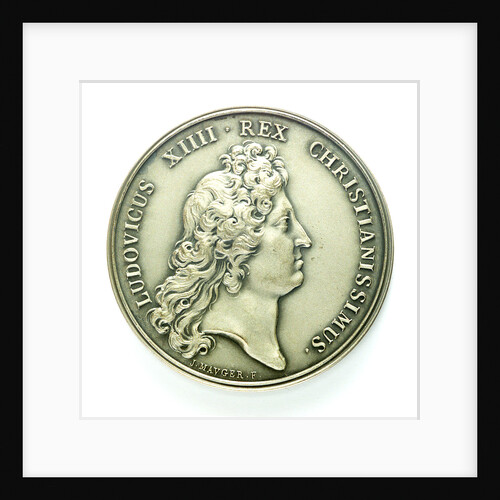 Medal commemorating naval forces prepared, 1670; obverse by J. Mauger