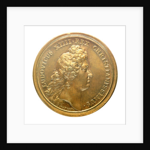 Medal commemorating Dunkirk fortified; obverse by J. Mauger