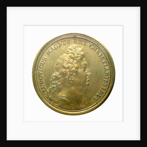 Medal commemorating the Dutch attack on Martinique repulsed, 1674; obverse by J. Mauger