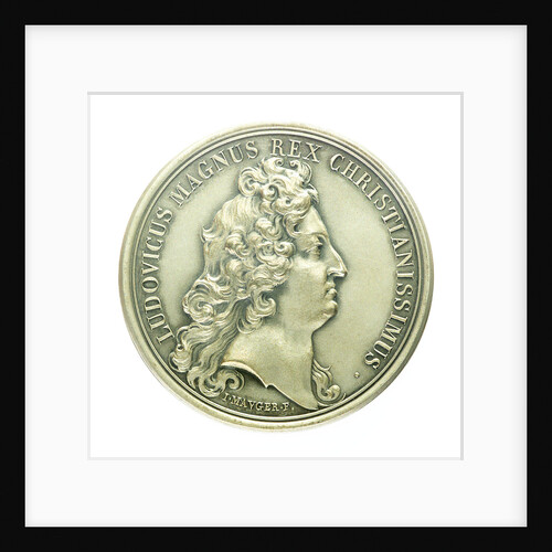 Medal commemorating the defeat of the Dutch and Spanish fleets at Catania, 1676; obverse by J. Mauger
