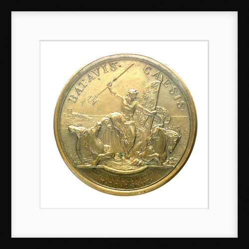 Medal commemorating the recapture of Cayenne, 1676; reverse by J. Mauger