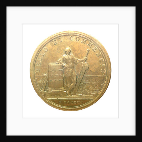 Medal commemorating the enrollment of sixty thousand seamen; reverse by J. Mauger