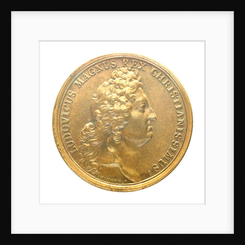 Medal commemorating Brest being made a naval base; obverse by J. Mauger