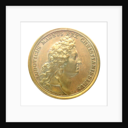 Medal commemorating the Tripoli pirates defeated at Chios, 1681; obverse by J. Mauger