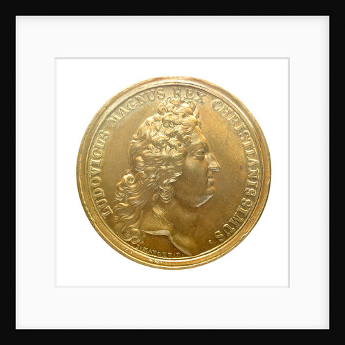 Medal commemorating the bombardment of Genoa, 1684; obverse by J. Mauger