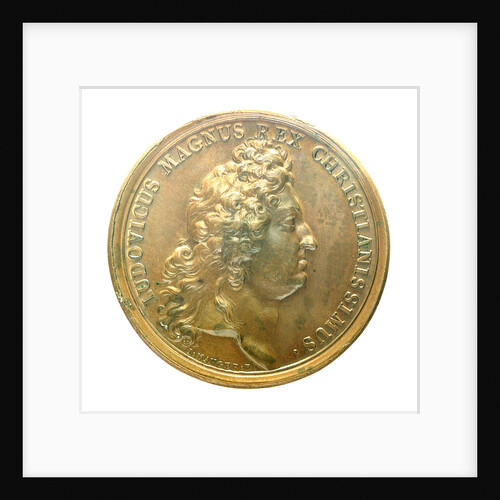 Medal commemorating the action off Beachy Head, 1690; obverse by J. Mauger