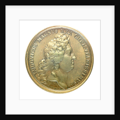 Medal commemorating the action off Beachy Head, 1690; obverse by J. Mauger