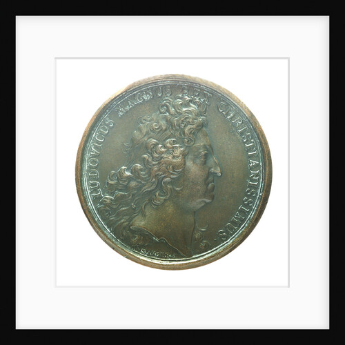 Medal commemorating the Smyrna fleet being attacked off Gibraltar, 1693; obverse by J. Mauger