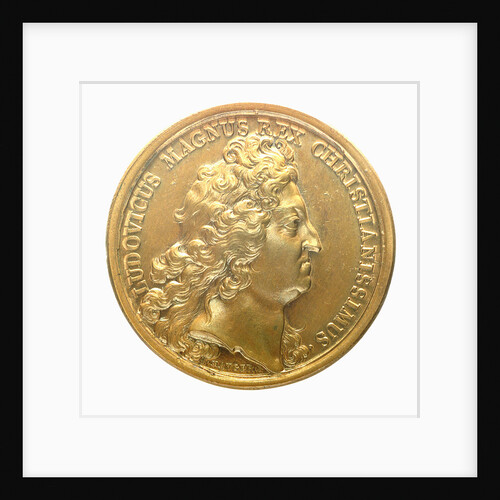 Medal commemorating the capture of Palamos, 1694; obverse by J. Mauger