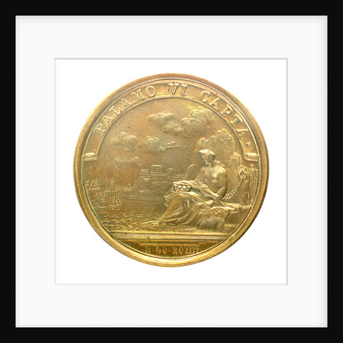 Medal commemorating the capture of Palamos, 1694; reverse by J. Mauger