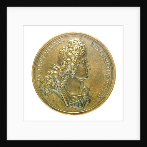 Medal commemorating the Expedition to Brest, 1694; obverse by H. Roussel