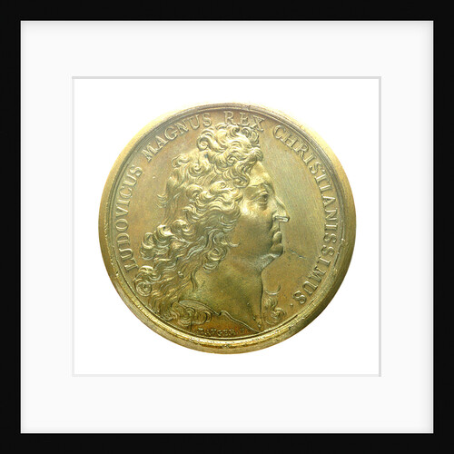 Medal commemorating the Expedition to Brest, 1694; obverse by J. Mauger