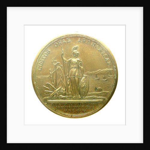 Medal commemorating the Expedition to Brest, 1694; reverse by J. Mauger