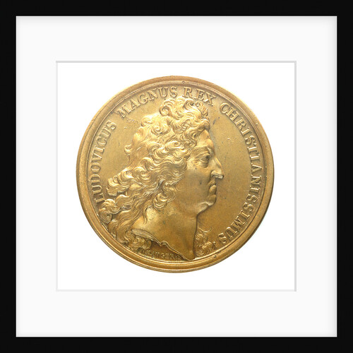 Medal commemorating Admiral Jean Bart recapturing the corn fleet, 1694; obverse by J. Mauger