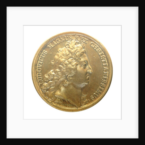Medal commemorating the bombardment of Dunkirk, 1695; obverse by J. Mauger